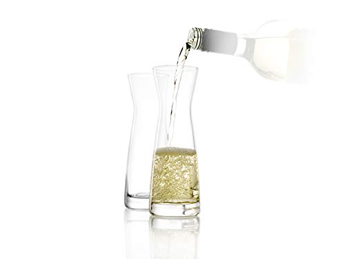Stölzle Lausitz Karaffe Universal M 250 ml 6er-Set – Ideal für Wasser, Saft, Milch & Spirituosen – Hochwertige Spirituosenkaraffe aus bleifreiem Kristallglas – Spülmaschinengeeignet & Made in Germany von Stölzle Lausitz