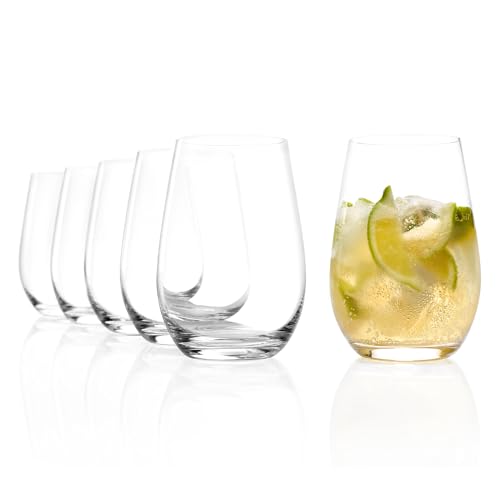 Stölzle Lausitz Wassergläser Event 6er-Set 335 ml – Allroundgläser für Saft, Wasser & Cocktails – Hochwertige Saftgläser aus Kristallglas – Trinkgläser spülmaschinen- & stoßfest, Made in Germany von Stölzle Lausitz
