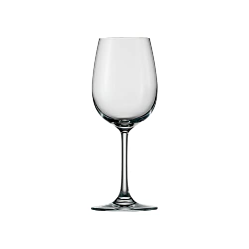 Stölzle Lausitz Weißweinglas aus der Weinland Kollektion, Fassungsvermögen: 290 ml, 6er Set, spülmaschinentauglich, Maße: Höhe: 19 cm, Außendurchmesser: 7,5 cm, 1000003 von Haus und Küche