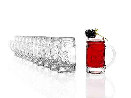 STÖLZLE Oberglas Bierkrug ISAR I 12 Shotgläser I Stamper Likörgläser I 40 ml I kurze Gläser I spülmaschinentauglich I sehr bruchresistent I hochwertiges Kristallglas I Schnapsgläser STÖLZLE Oberglas Bierkrug ISAR I 12 Shotgläser I Stamper Likörgläser I 40 ml I kurze Gläser I spülmaschinentauglich I sehr bruchresistent I hochwertiges Kristallglas I Schnapsgläser von Stölzle Lausitz