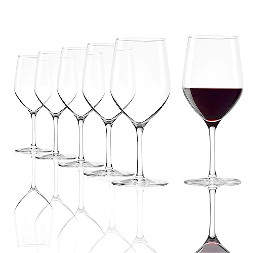 Stölzle Lausitz Bordeaux Gläser Ultra/Rotweinglas Bordeaux 6er Set/Hochwertige Rotweingläser groß bauchig/Weingläser Rotwein/Großes Weinglas/Weinkelche Glas von Stölzle Lausitz