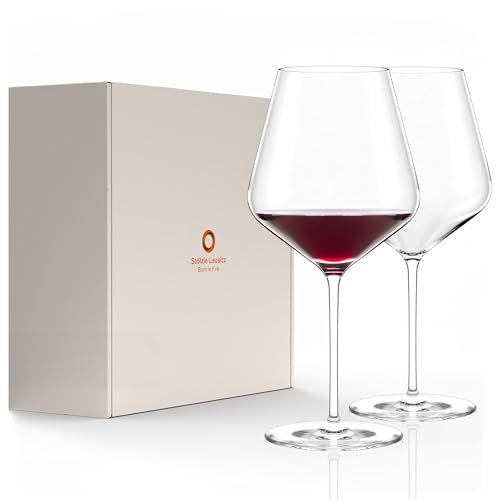 Stölzle Lausitz Burgunderkelch Starlight 2er-Set I 820ml Rotweingläser optimal für Burgunder I Extra Dünne Burgundergläser I Spühlmaschinenfeste Weinkelche für maximale Geschmacksentfaltung Stölzle Lausitz Burgunderkelch Starlight 2er-Set I 820ml Rotweingläser optimal für Burgunder I Extra Dünne Burgundergläser I Spühlmaschinenfeste Weinkelche für maximale Geschmacksentfaltung von Stölzle Lausitz