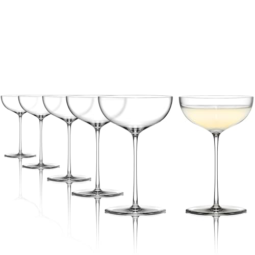 Stölzle Lausitz Cocktailschalen Kyoto Bar/Sektschalen 6er Set/hochwertige Aperitifgläser/Cosmopolitan Gläser/Champagnerschale von Stölzle Lausitz