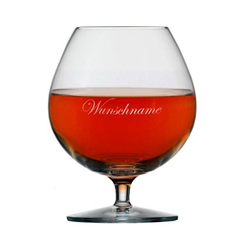 Stölzle Lausitz Graviertes Weinbrandglas Schwenker 585 ml mit eigenem Namen von Stölzle Lausitz