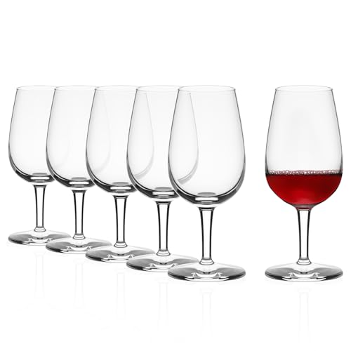 Stölzle Lausitz I.N.A.O. Tasting Gläser/Weingläser 6er Set/Weingläser Kristallglas/Kelch Weinglas/hochwertiges Weinglas Set für Verkostungen/Weingläser Stölzle von Stölzle Lausitz