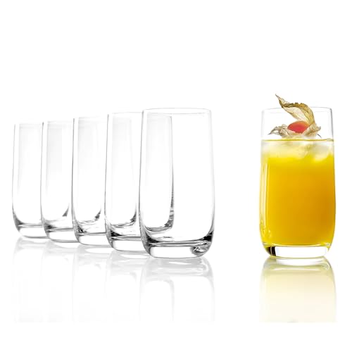 Stölzle Lausitz Saftgläser Weinland 6er-Set 315 ml – Hochwertige Allroundgläser für Saft, Wasser & Cocktails – Schlichte Wassergläser aus Kristallglas – Spülmaschinen- & Stoßfest, made in Germany Stölzle Lausitz Saftgläser Weinland 6er-Set 315 ml – Hochwertige Allroundgläser für Saft, Wasser & Cocktails – Schlichte Wassergläser aus Kristallglas – Spülmaschinen- & Stoßfest, made in Germany von Stölzle Lausitz