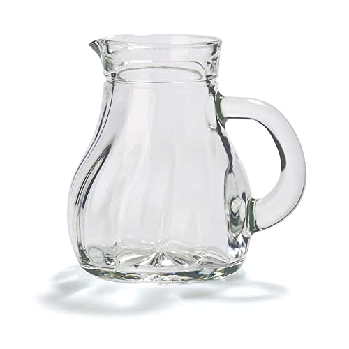 Stölzle Lausitz Salzburg Krug aus Glas hergestellt, 6er Set, Fassungsvermögen: 1000 ml, Höhe: 163 mm, 130 mm, 5030066 von Stölzle Lausitz