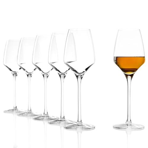 Stölzle Lausitz Süßweingläser Experience 6er-Set 190 ml – Hochwertige Weingläser ideal für Dessertwein – Elegante Kristallweingläser für volles Aroma – spülmaschinenfest & Made in Germany von Stölzle Lausitz