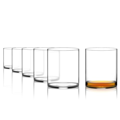 Stölzle Lausitz Whiskey Gläser 6er Set/modernes Whisky Glas 310 ml/edles Whisky Gläser Set aus hochwertigem Kristallglas/Whiskeygläser spülmaschinengeeignet von Stölzle Lausitz