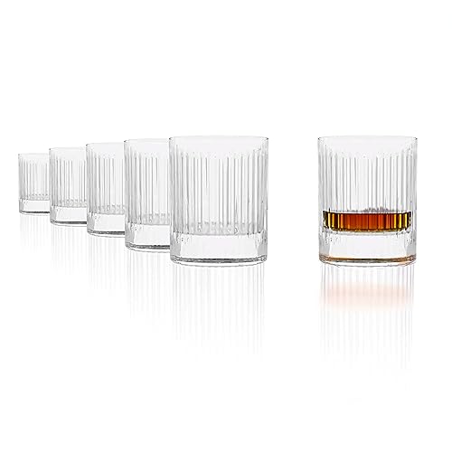 Stölzle Lausitz Whiskey Gläser Soho 6er Set/modernes Whisky Glas 320 ml/edle Whisky Gläser aus hochwertigem Kristallglas/Whisky Gläser Set spülmaschinengeeignet von Stölzle Lausitz