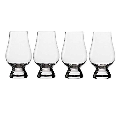 The Glencairn Glas Whiskey Gläser 4er Set/Whisky Glas mit 190 ml Fassungsvermögen/elde Whisky Gläser aus hochwertigem Kristallglas/Whisky Gläser Set spülmaschinentauglich von GLENCAIRN