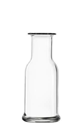 Stölzle Oberglas Glaskaraffe Purity / 6er Set Kleine Karaffe 250 ml/Hochwertige Karaffe Glas geeignet als Wasserkaraffe, Karaffe für Limonade, Weinkaraffe/bruchresistent und spülmaschinenfest Stölzle Oberglas Glaskaraffe Purity / 6er Set Kleine Karaffe 250 ml/Hochwertige Karaffe Glas geeignet als Wasserkaraffe, Karaffe für Limonade, Weinkaraffe/bruchresistent und spülmaschinenfest von Stölzle Lausitz