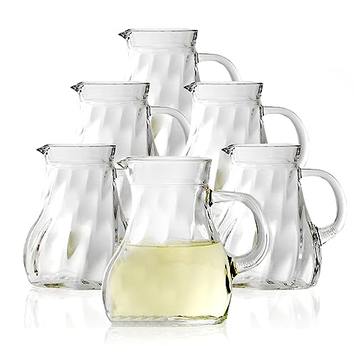 Stölzle Oberglas Wasserkrug Glas Salzburg 12er Set/Stabiler Glaskrug 0,2 Liter/Hochwertiger Glas Krug und Karaffe Glas geeignet als Wasserkaraffe, Karaffe für Limonade, Saftkrug von Stölzle Lausitz