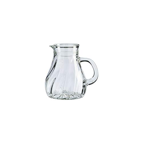 Stölzle Oberglas Wasserkrug Glas Salzburg 6er Set/Stabiler Glaskrug 0,5 Liter/Hochwertiger Glas Krug und Karaffe Glas geeignet als Wasserkaraffe, Karaffe für Limonade, Saftkrug von Stölzle Lausitz