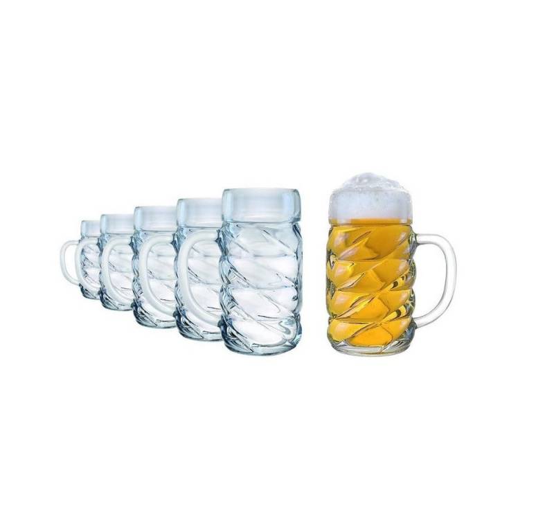 Stölzle-Oberglas Bierglas Stölzle Oberglas Diamond Bierkrug 0,5 l 6er Set, Kristallglas von Stölzle-Oberglas