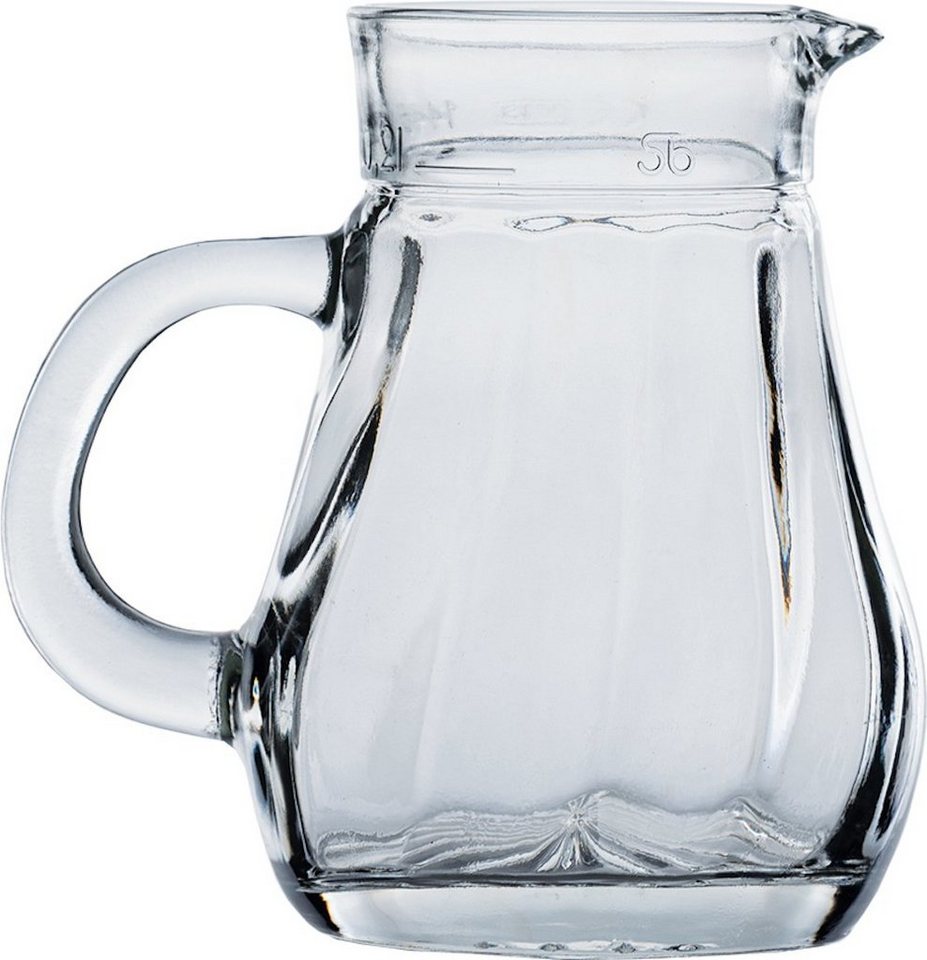 Stölzle-Oberglas Wasserkrug Salzburg, Krug mit Spiraloptik 230ml Glas Transparent 1 Stück von Stölzle-Oberglas