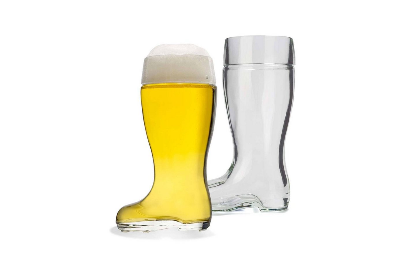 Stölzle Bierglas Stiefel Biergläser 500 ml 2er Set, Glas von Stölzle