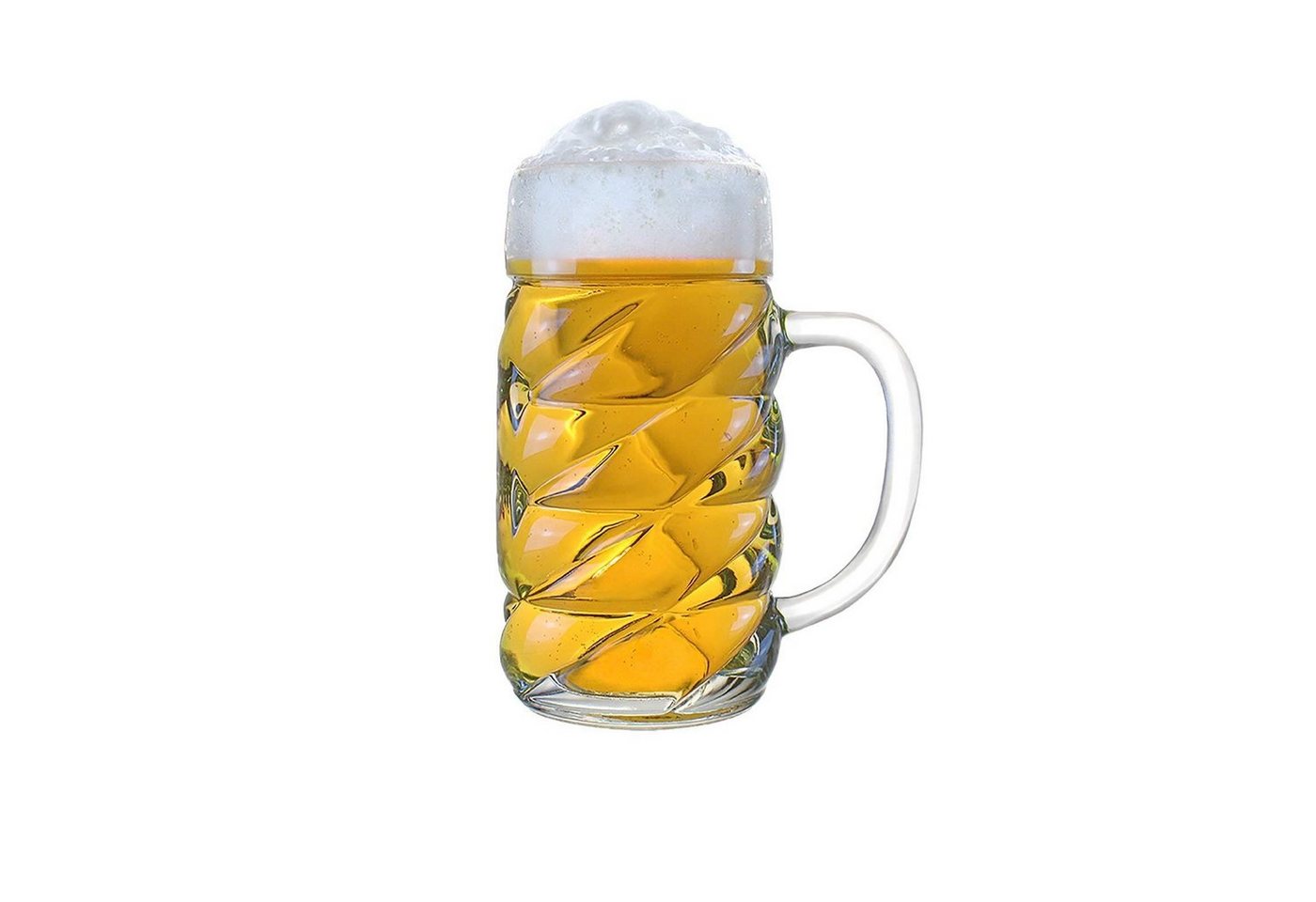 Stölzle Bierkrug Diamond Bierkrug 0,3 Liter, Glas von Stölzle