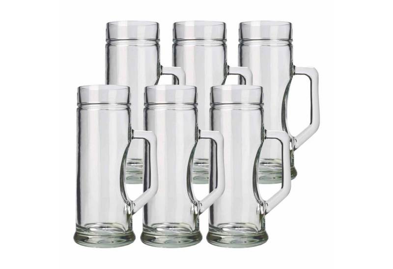 Stölzle Bierkrug Premium Bierkrüge 500 ml 6er Set, Glas von Stölzle