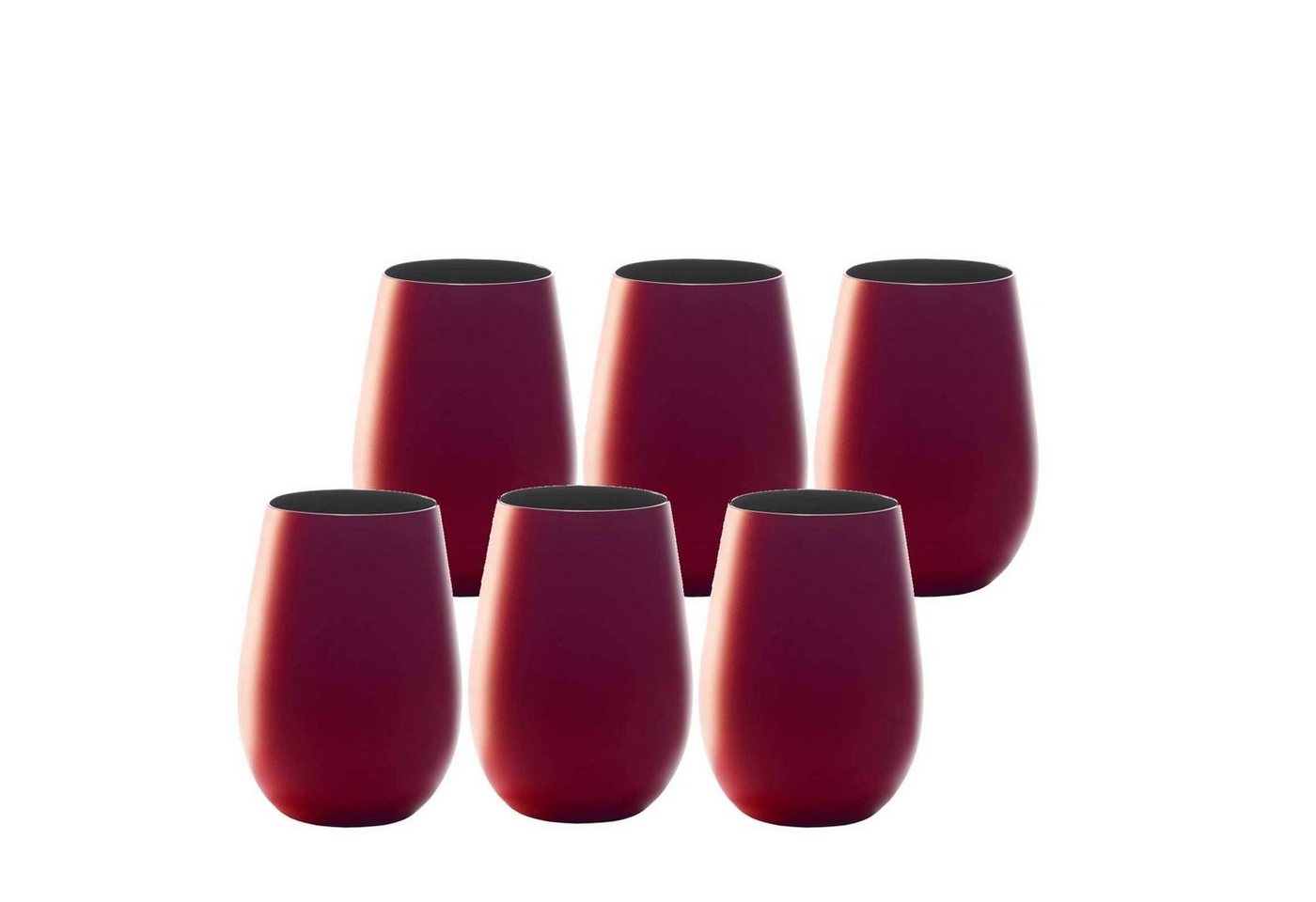 Stölzle Glas Elements Becher 465 ml 6er Set, Glas von Stölzle