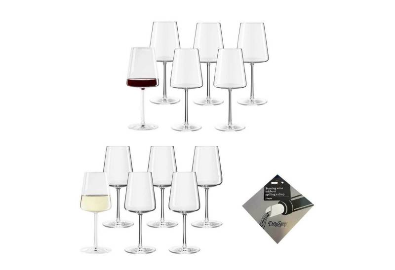 Stölzle Gläser-Set Power Weingläser + Weinausgießer, Glas von Stölzle