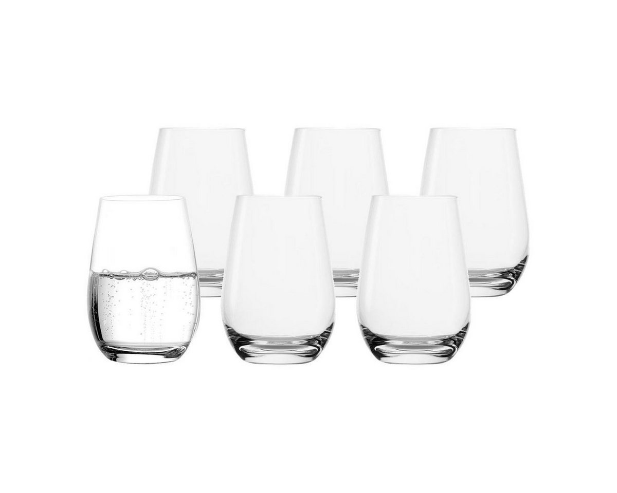 Stölzle Longdrinkglas Stölzle Lausitz Gläser 465ml Trinkgläser 6er Set, Kristallglas von Stölzle