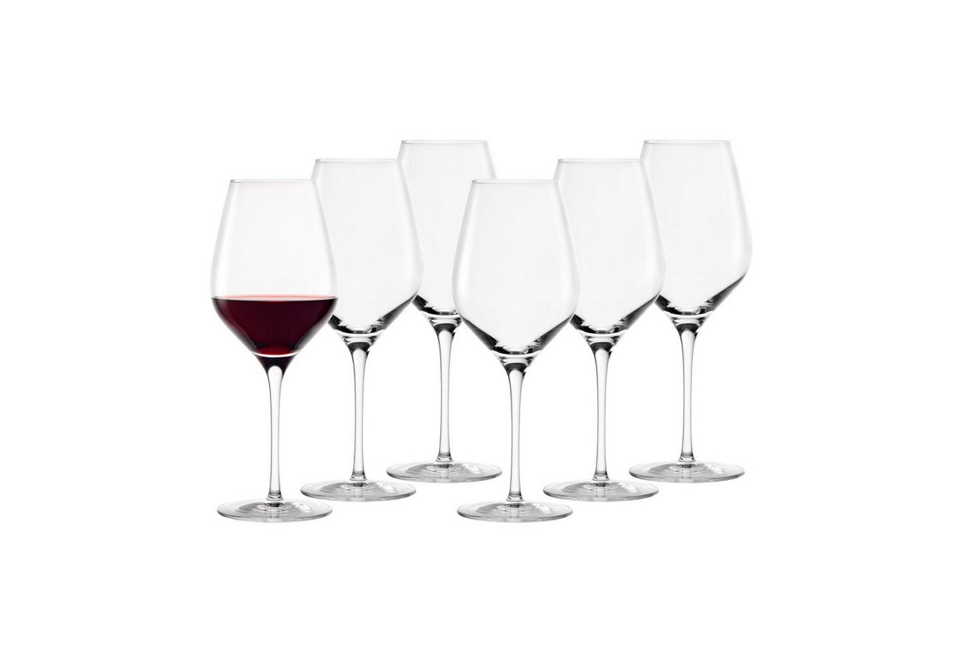 Stölzle Rotweinglas Exqusit (Royal) Bordeauxkelche 645 ml 6er Set, Glas von Stölzle