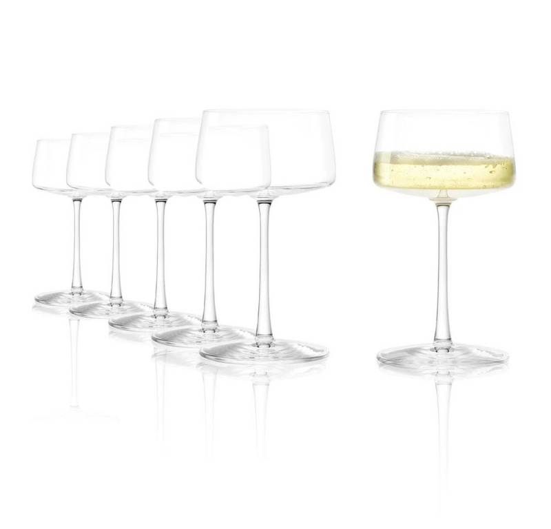 Stölzle Sektglas Stölzle Lausitz Power Champagnerschale 6er Set, Glas von Stölzle