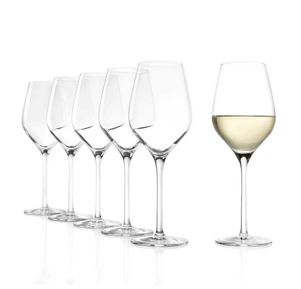 Stölzle Weinglas Stölzle Lausitz Exquisit Royal Weißweinkelch 6er Set, Glas von Stölzle