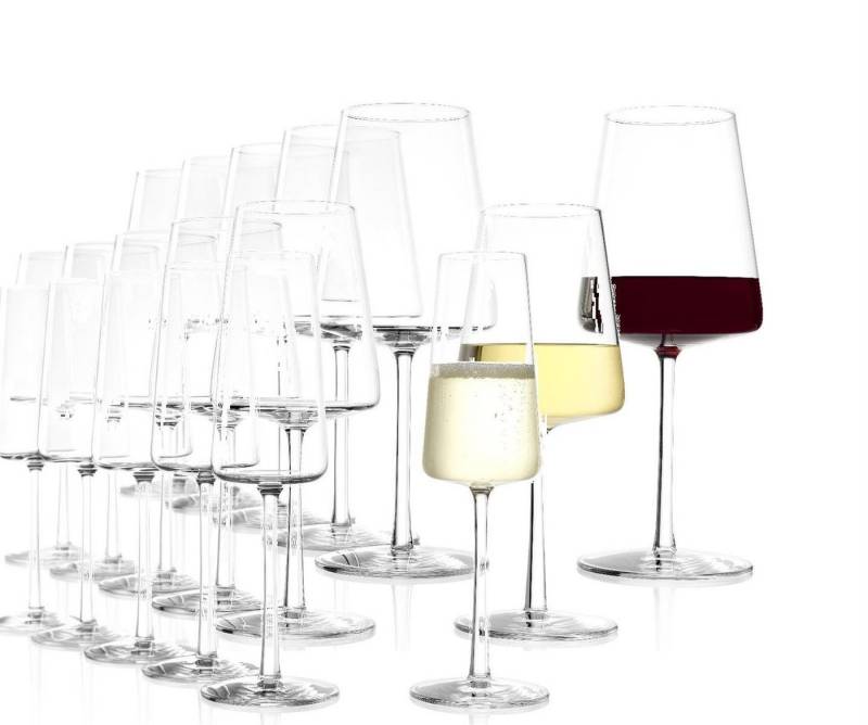 Stölzle Weinglas Stölzle Lausitz Power Set 18tlg. Rotweinglas+Weißweinglas+Champanger, Glas von Stölzle