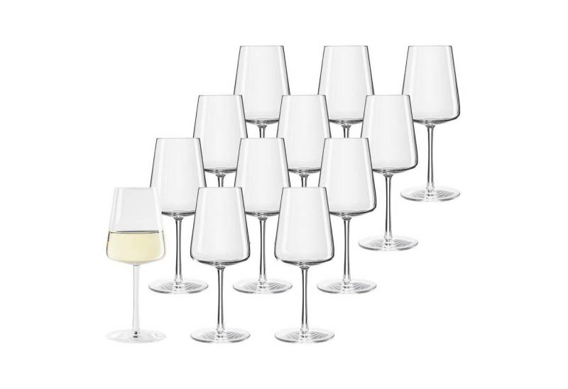 Stölzle Weißweinglas Power Weißweingläser 400 ml 12er Set, Glas von Stölzle