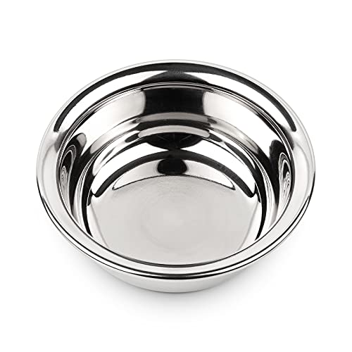 Störtebekker® Premium Rasierschale - Edelstahl Rasiertiegel - hochwertige Schale zum Schaum aufschlagen - für jede Rasierseife geeignet - Shaving Bowl - inkl. hochwertiger Verpackung von Störtebekker Shaving Accessories