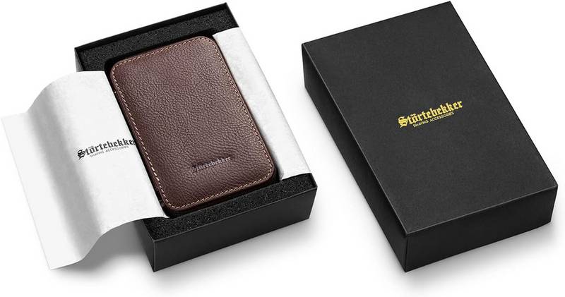 Störtebekker Rasierhobel Etui Für Rasierer Lederetui Reiseetui Leder Braun B-Ware von Störtebekker