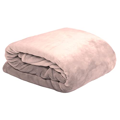 LOVELY CASA Kuscheltier Plaid Polyester Rosa 130 x 160 cm von Stof