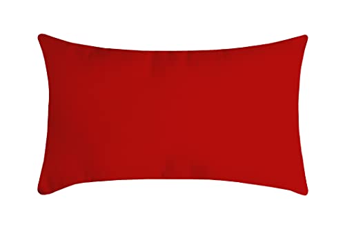 LOVELY CASA c24689002 Nelson Kissen 30 X 50 100% PE 100% Baumwolle, rot, 30 x 50 cm LOVELY CASA c24689002 Nelson Kissen 30 X 50 100% PE 100% Baumwolle, rot, 30 x 50 cm von Stof