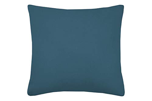 Lovely Casa – Kissen – Größe 50 x 50 cm – 100% Baumwolle – Farbe Petrole – Modell Duo – ideale Dicke – bequem und elegant – angenehm auf der Haut Lovely Casa – Kissen – Größe 50 x 50 cm – 100% Baumwolle – Farbe Petrole – Modell Duo – ideale Dicke – bequem und elegant – angenehm auf der Haut von Stof