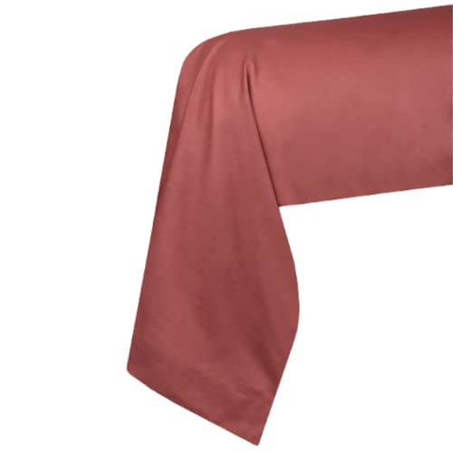 Lovely Casa - Kissenbezug für Nackenrolle, Größe 45 x 185 cm, 100 % Baumwolle, zertifiziert nach Öko-Tex – hervorragende Qualität – Farbe Grenache – Modell Eden – Bettwäsche für Zuhause – weich und bequem – Unisex Lovely Casa - Kissenbezug für Nackenrolle, Größe 45 x 185 cm, 100 % Baumwolle, zertifiziert nach Öko-Tex – hervorragende Qualität – Farbe Grenache – Modell Eden – Bettwäsche für Zuhause – weich und bequem – Unisex von Stof