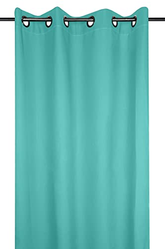 Lovely Casa R64689021 Nelson Vorhang mit Ösen, Polyester, 135 x 240 cm, Celadon Lovely Casa R64689021 Nelson Vorhang mit Ösen, Polyester, 135 x 240 cm, Celadon von Stof