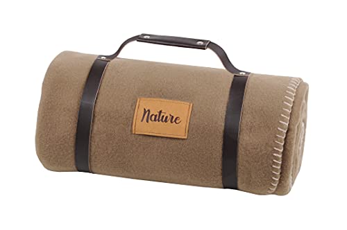 STOF Fleecedecke Dawson – Taupe – Größe 130 x 150 cm – große weiche und warme Decke für Sofa oder Schlafzimmer – Bettüberwurf – ideal für Haus und Picknick STOF Fleecedecke Dawson – Taupe – Größe 130 x 150 cm – große weiche und warme Decke für Sofa oder Schlafzimmer – Bettüberwurf – ideal für Haus und Picknick von Stof