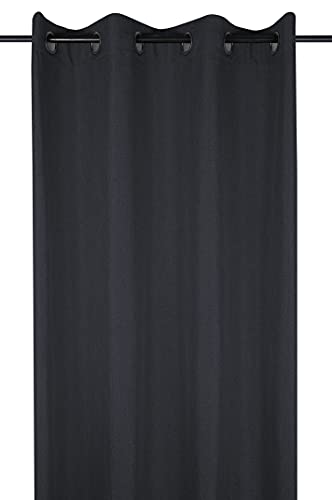 STOF Vorhang, Modell Bea, Anthrazit, 140 x 260 cm, 100% Polyester STOF Vorhang, Modell Bea, Anthrazit, 140 x 260 cm, 100% Polyester von Stof