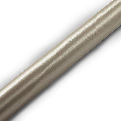 Stoff-Kollektion Satin Rolle Tischläufer 36cm x 9m (Cappuccino, 1er Pack) von Stoff-Kollektion