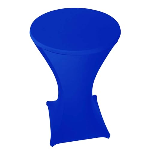 Stoff-Kollektion - Stretch Stehtischhusse 70cm aus Polyester & Stretch – Bügelfrei & Waschbar bis 40°C – Gummierte Fußtasche & passgenau - Tischhussen für Hochzeiten, Partys & Events - Königsblau Stoff-Kollektion - Stretch Stehtischhusse 70cm aus Polyester & Stretch – Bügelfrei & Waschbar bis 40°C – Gummierte Fußtasche & passgenau - Tischhussen für Hochzeiten, Partys & Events - Königsblau von Stoff-Kollektion