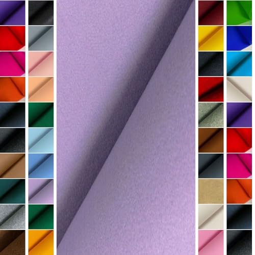 StoffBook FLIEDER PREMIUM FILZSTOFF 4MM EDLE OPTIK WIE WOLLFILZ BASTELFILZ 100CM BREITE, E379 von StoffBook