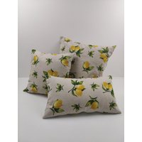 Kissen Zitrone Kissenbezug Geschenk Verschiedene Größen - Beige Ostern Weihnachten Kissen Zitrone Kissenbezug Geschenk Verschiedene Größen - Beige Ostern Weihnachten von StoffeAktuell