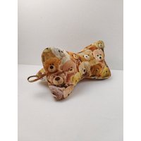 Lesekissen Leseknochen Nackenkissen Ostern Geschenk Dekoidee - Motiv Mit Teddybären/Braun Digitaldruck Weihnachten Lesekissen Leseknochen Nackenkissen Ostern Geschenk Dekoidee - Motiv Mit Teddybären/Braun Digitaldruck Weihnachten von StoffeAktuell