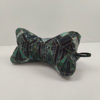 Lesekissen Leseknochen Nackenkissen Vatertag Geschenk Dekoidee - Mosaik-/Kristallmuster Digitaldruck Geburtstag Ostern von StoffeAktuell