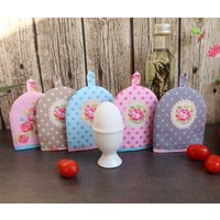 Eierwärmer, Eierwärmer Genäht Aus 100% Baumwolle, Gepolstert Und Gefüttert, Küchenutensilien, Eierhut, Geschenk Küche, Weinachtsgeschenke von StoffherzleShop