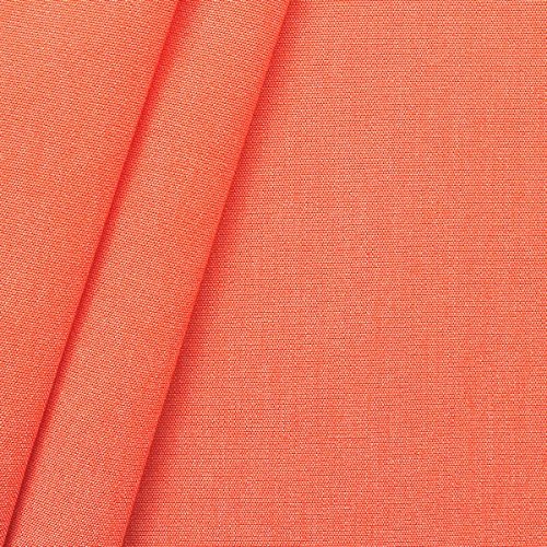 STOFFKONTOR Outdoor Stoff Markisenstoff - Orange Melange - Outdoorstoff Meterware wasserabweisend - Sonnenschutz Stoff blickdicht und farbecht von Stoffkontor