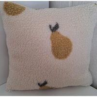 Kissen 30 X Aus Teddystoff, Kunstpelz Birne von Stoffparadies1