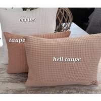 Kissenhüllen Mit Rv, Waffelpikee Alle Größen Machbar Kissenhüllen Mit Rv, Waffelpikee Alle Größen Machbar von Stoffparadies1